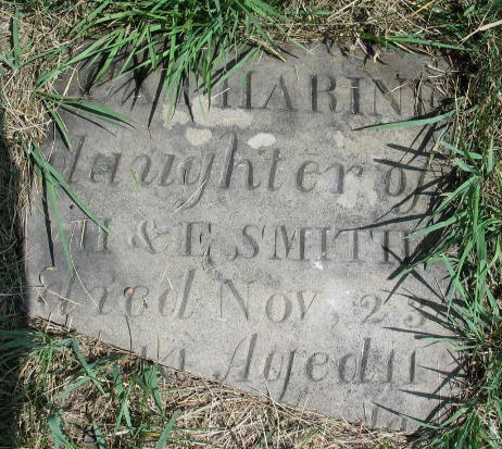 Catharine Smith tombstone